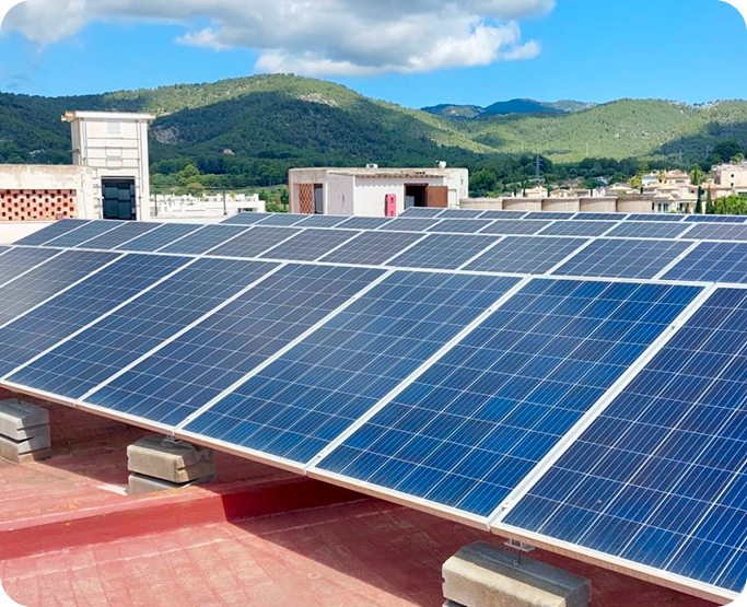 Fotovoltaica Hotel Blau