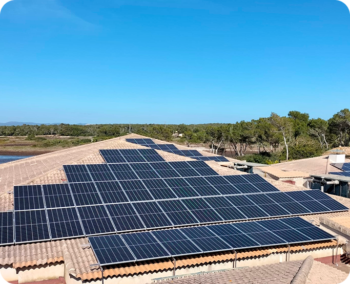 Fotovoltaica Hotel Blau